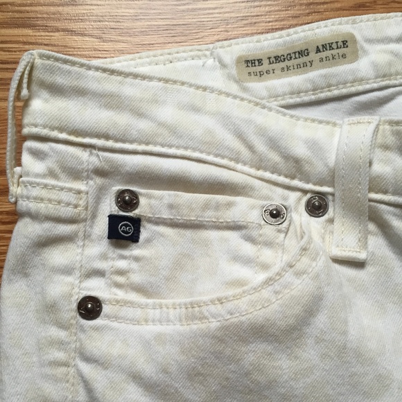 AG ADRIANO GOLDSCHMIED skinny ankle jeans leopard - Picture 4 of 6